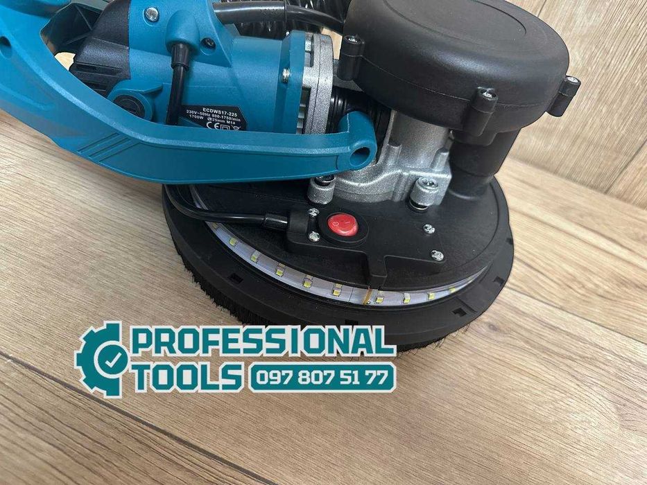 Мережевий шліфувальна машина для стелі та стін Makita 1700Вт для гіпсу