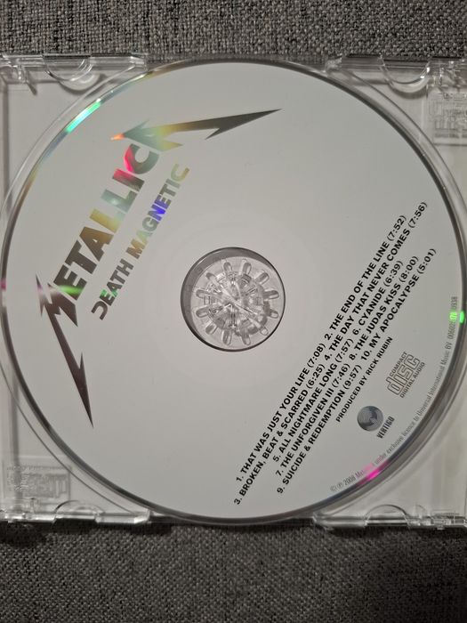 Metallica , Death Magnetic CD wyd. Polskie