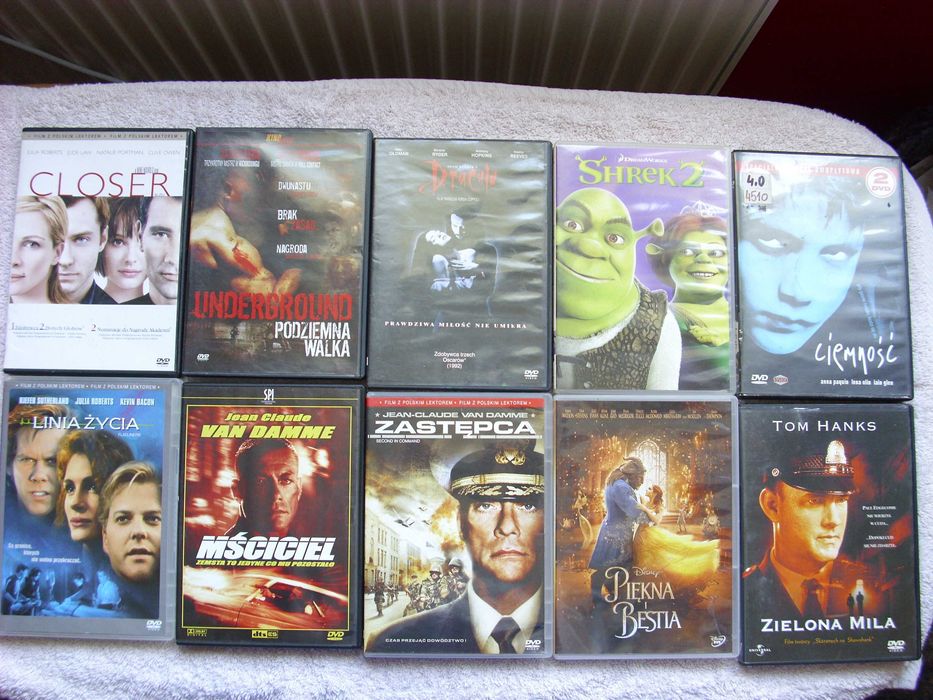 Filmy DVD oryginalne