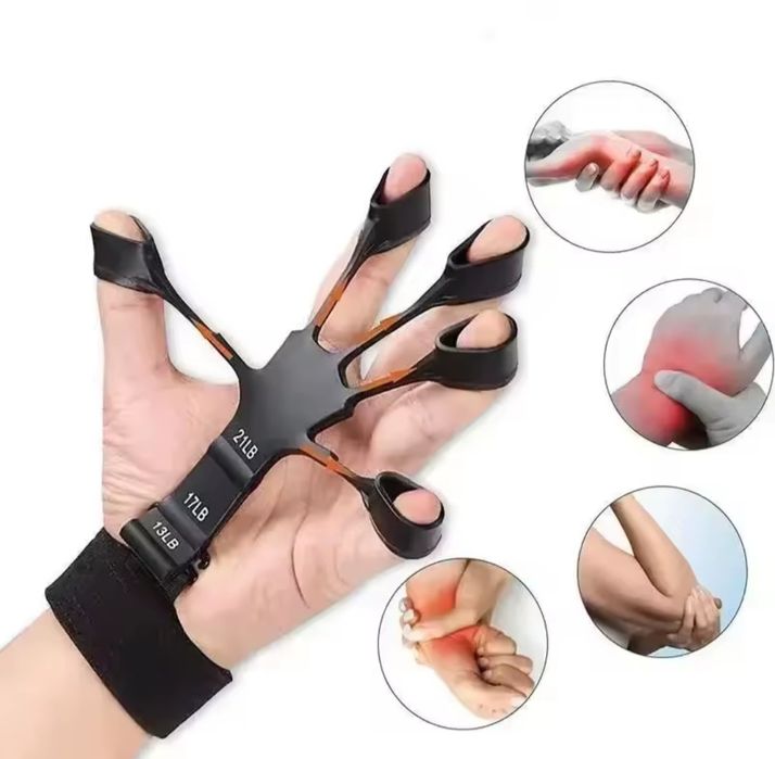 Новий силіконовий тренажер для пальців