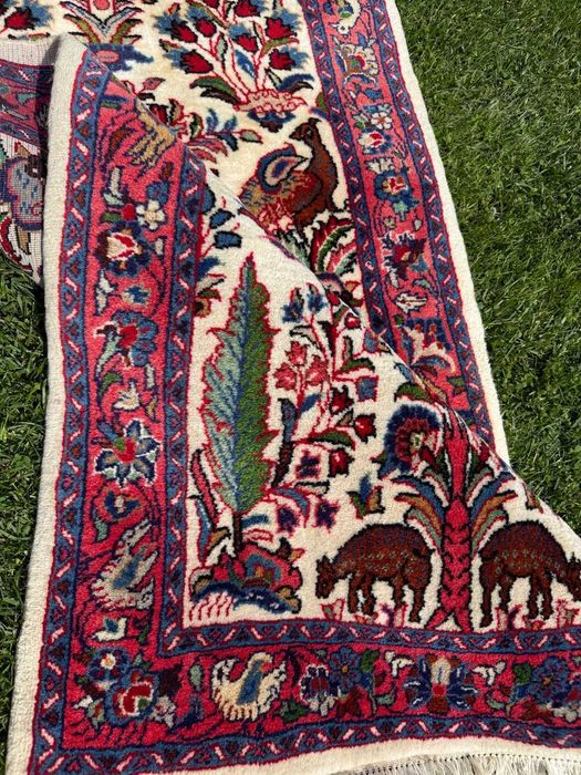 Chodnik Dywan Perski Wełniany Iran Goum Ghoum 310x77 gal. 9 tyś