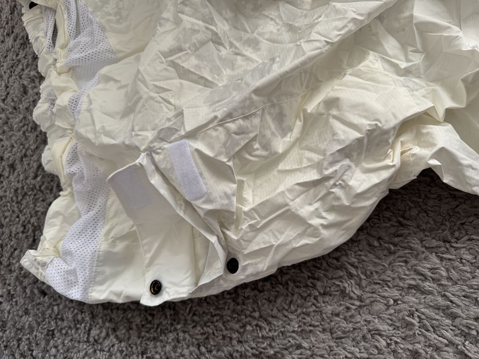 Білий маскуючий костюм, вітро волого захестний