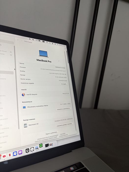 macbook pro 15 2018