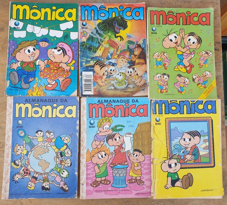 Revistas antigas de banda desenhada