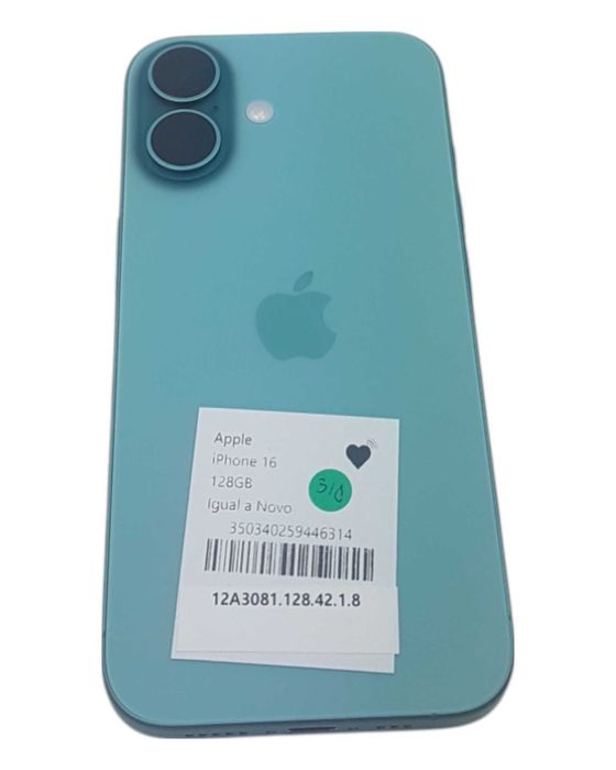 Apple iPhone 16 (Várias Cores)-3 Anos de Garantia *Prestações*