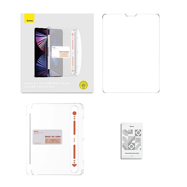 Szkło hartowane Baseus Crystal do iPad Pro 12.9'' (2018/2020/2021/2022