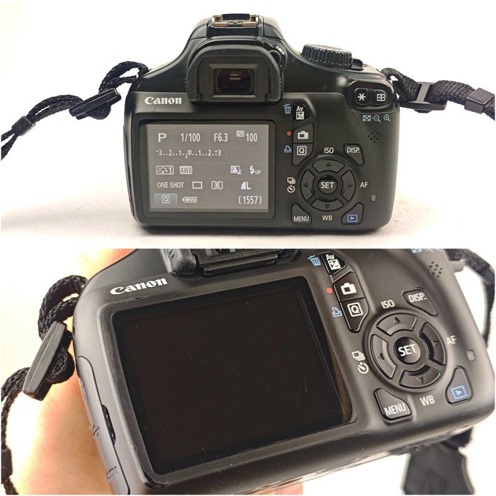 Дзеркальний фотоапарат Canon EOS 1100D KIT 18-55mm 8Gb [Пробіг затвору 21518 знімків]