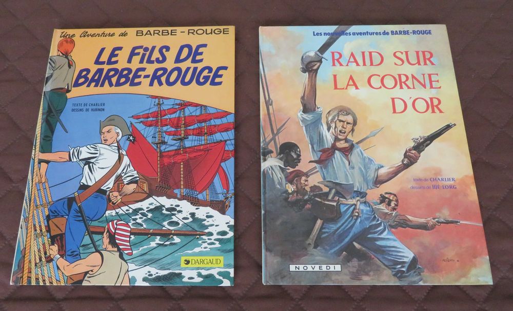 Albuns do BARBA RUIVA - Edição Francesa (desde 20€/cada)