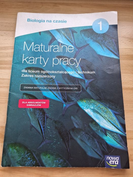 Maturalne karty pracy biologia 1