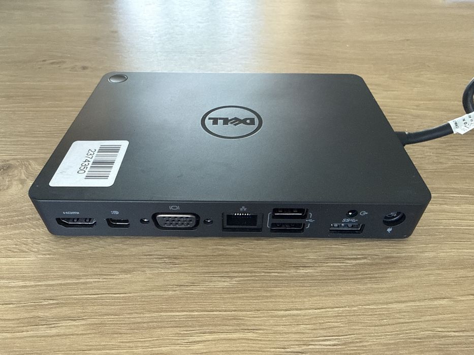 Dell stacja dokujaca WD15 USB-C / HDMI / VGA / LAN / USB 3.0 , gwarancja