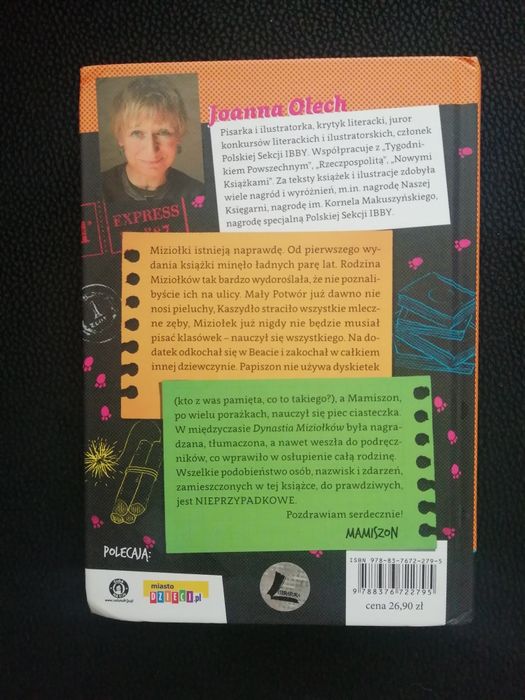 Dynastia Miziołków, lektura kl. 4