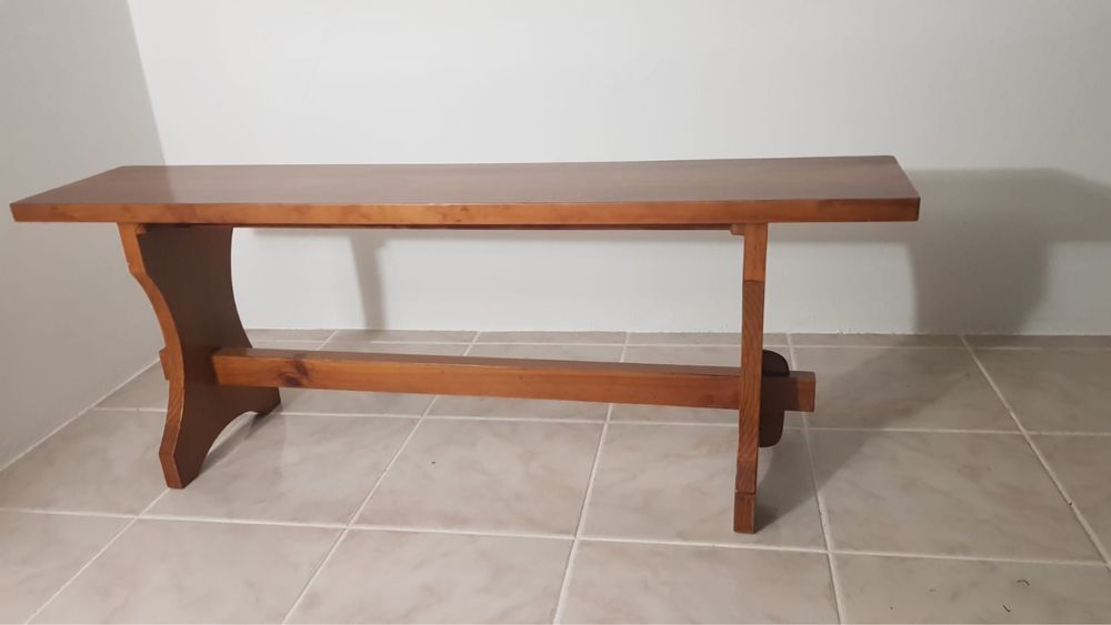 Banco corrido madeira