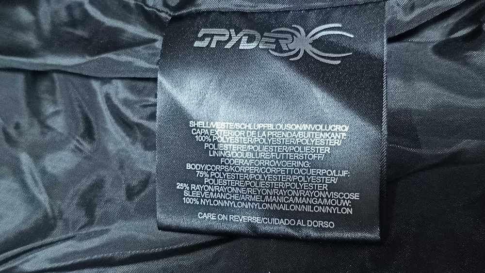 Męska kurtka SPYDER TITAN JACKET DERMIZAX-EV 20000 r.L czerwona