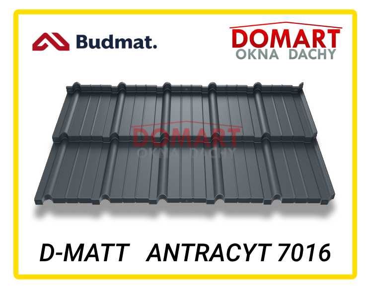 Blachodachówka Płaska Budmat Modułowa Murano D-Matt PLUS Dostawa Wycena