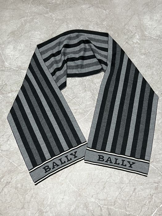 Вовняний шарф BALLY (оригінал, made in Italy)