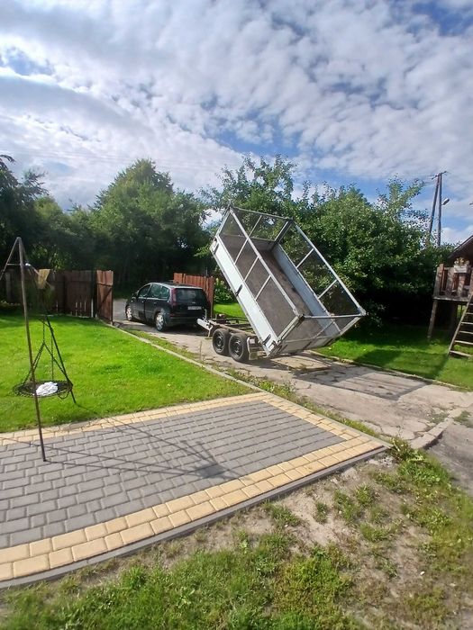 Przyczepa wywrotka 3 str kiper Baos 2500 kg Dmc