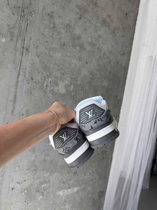Кросівки Louis Vuitton Trainer Sneaker Grey premium u2