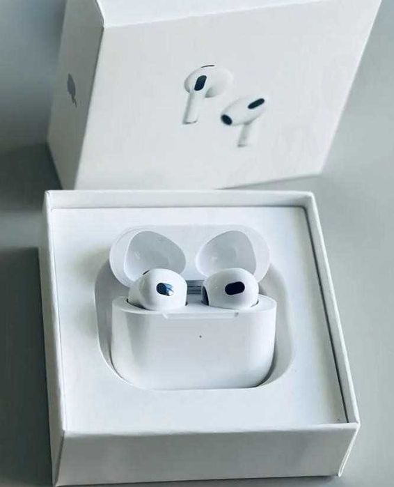 Безпровідні АірПодс 3 Airoha 1в1 + чохол