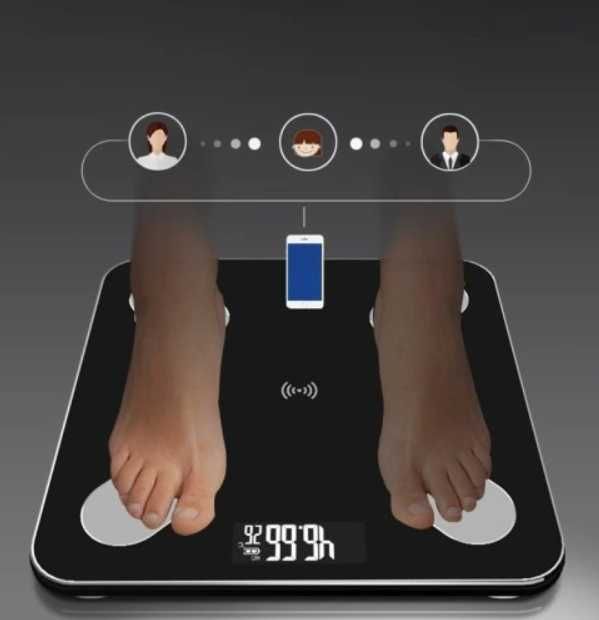 Waga łazienkowa Analityczna waga łazienkowa Bluetooth do telefonu