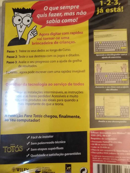 CD técnicas de digitação para totós Novo