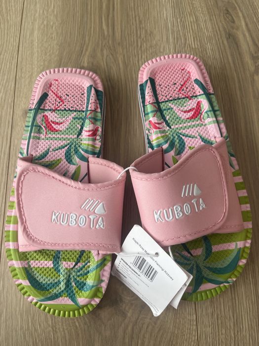 Skiczne rozowe klapki marki Kubota rozmiar 38