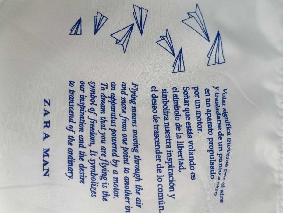 Брюки мужские  новые, котон,  "ZARA MAN»  р-р 175/76 А;  пояс 84см