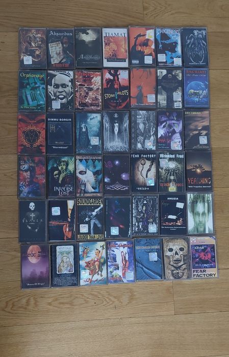 Kasety magnetofonowe  Trash Metal Death Metal Gothic Metal Black Metal