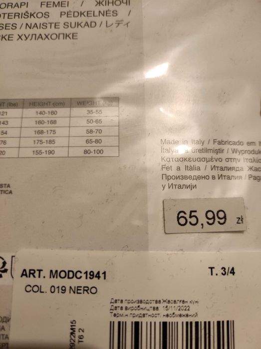 Nowe rajstopy Calzedonia(M-L).