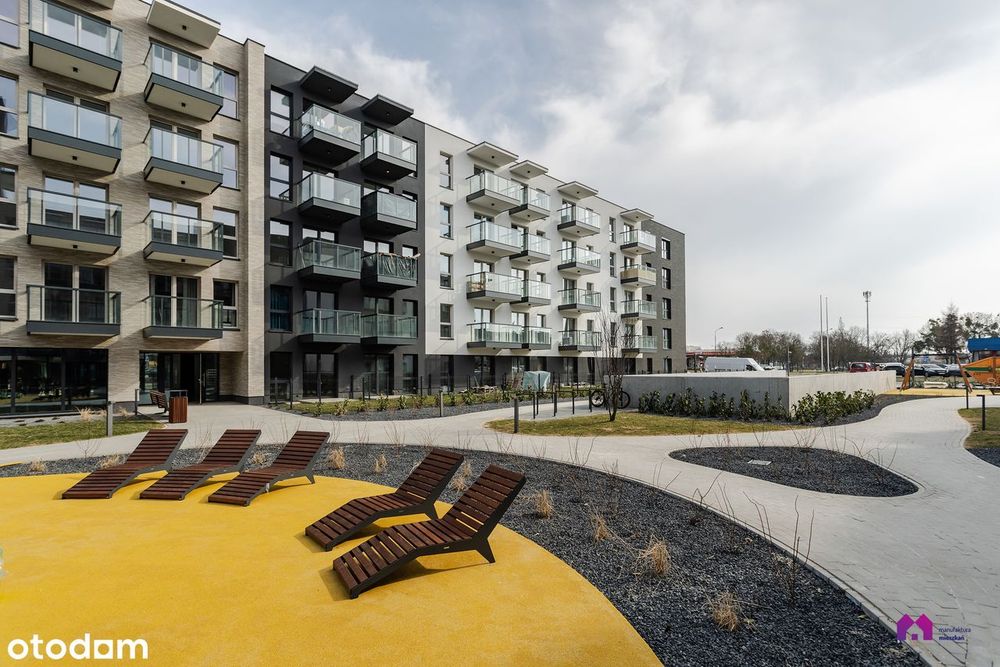 Przepiękny CZEKOLADOWY apartament z PRZESZKLONYM balkonem