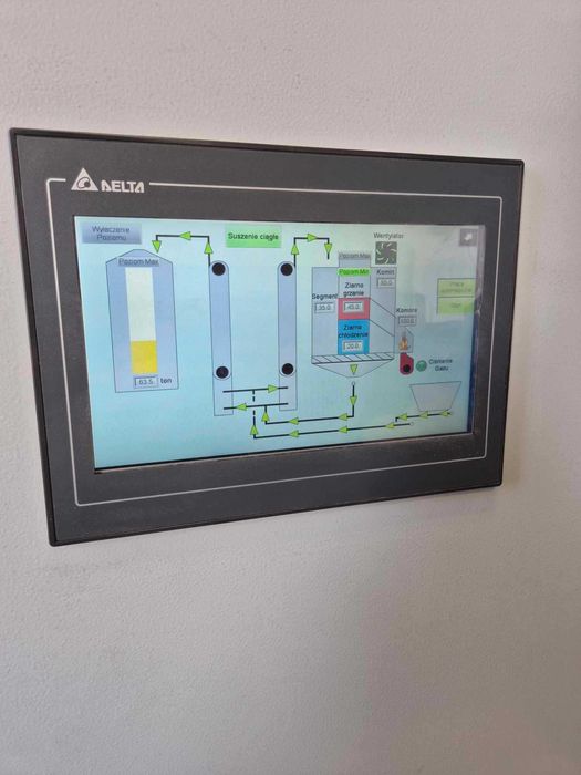 suszarnia zboża, suszarnia kukurydzy, szafa sterownicza - automatyka