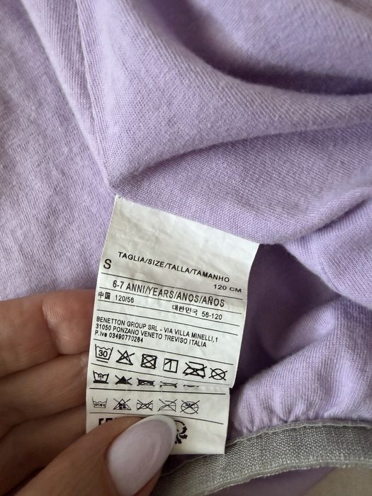 Куртка benetton 6/7 років