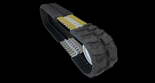 Gąsienice gumowe CAMSO 230x48x68 minikoparka Sunward SWE15 SWE17