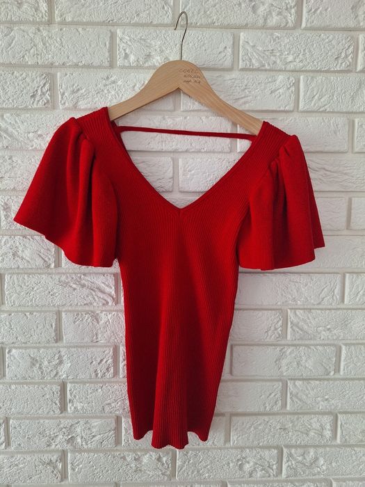 Bluzka z rękawkami Mohito r.M