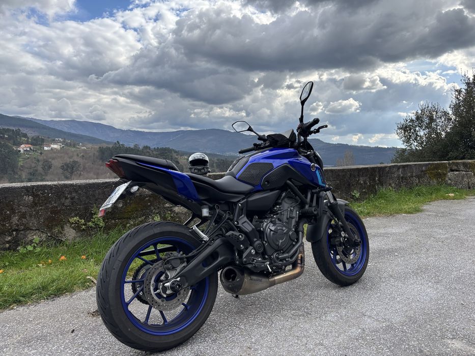 Yamaha MT07 Akrapovic