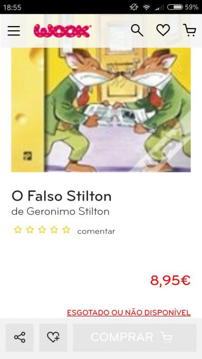 Livro - O Falso Stilton