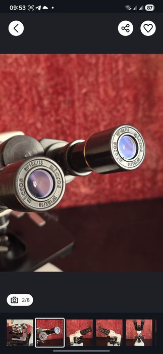 Miкpocкoп для лаб., для дома  Micros-Austria mc-20(бинокулярный!)