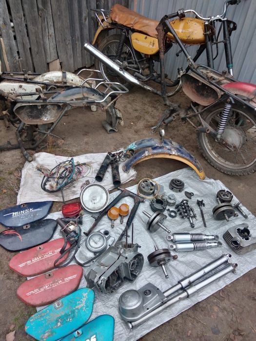 Вилочки на мото Минск, та Восход