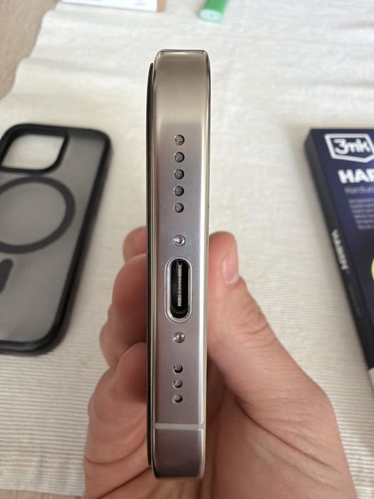 IPHONE 16 PRO 128gb srebrny