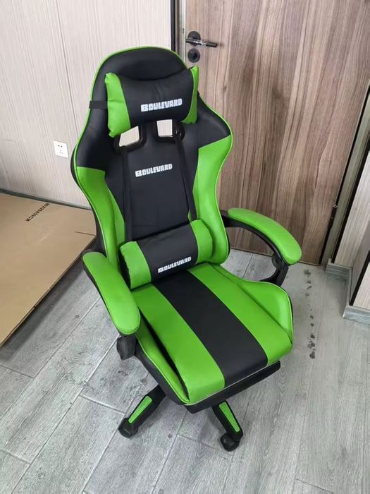 Cadeira Ergonómica de Escritório e Gaming Boulevard em Pele Sintética
