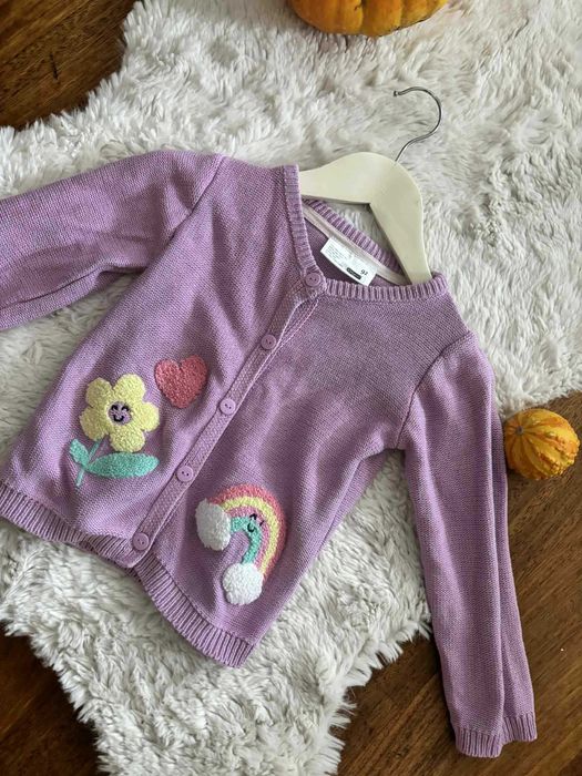 Sweterek zapinany Ergee r. 92 100% bawełna