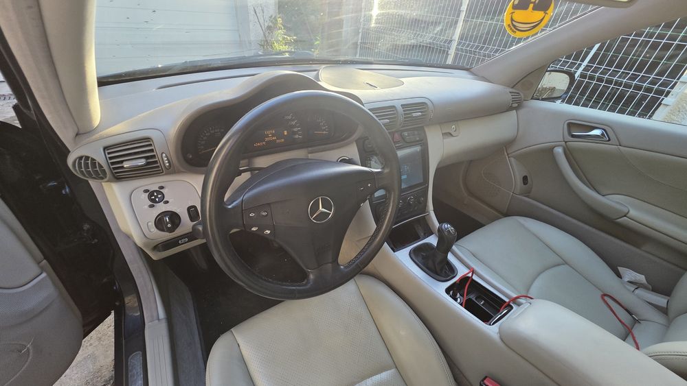 Mercedes Sport Coupe 200 kompressor troca