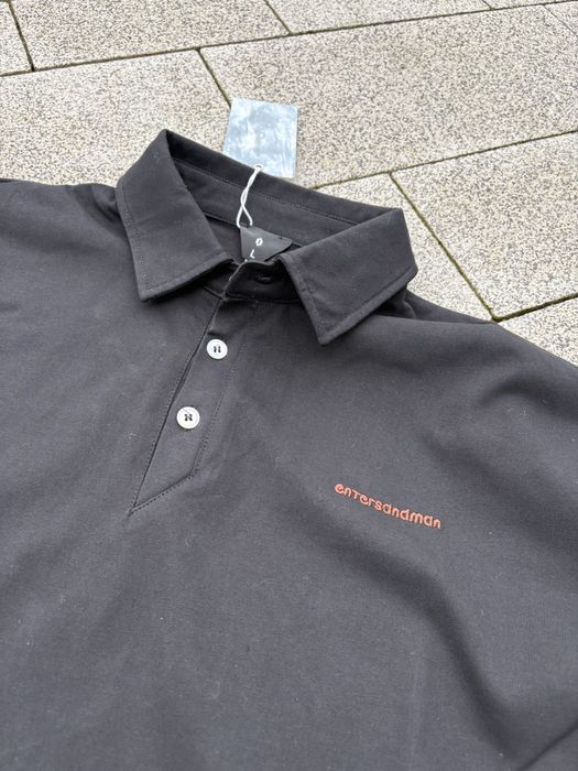 Koszulka z długim rękawem polo longsleeve czarna