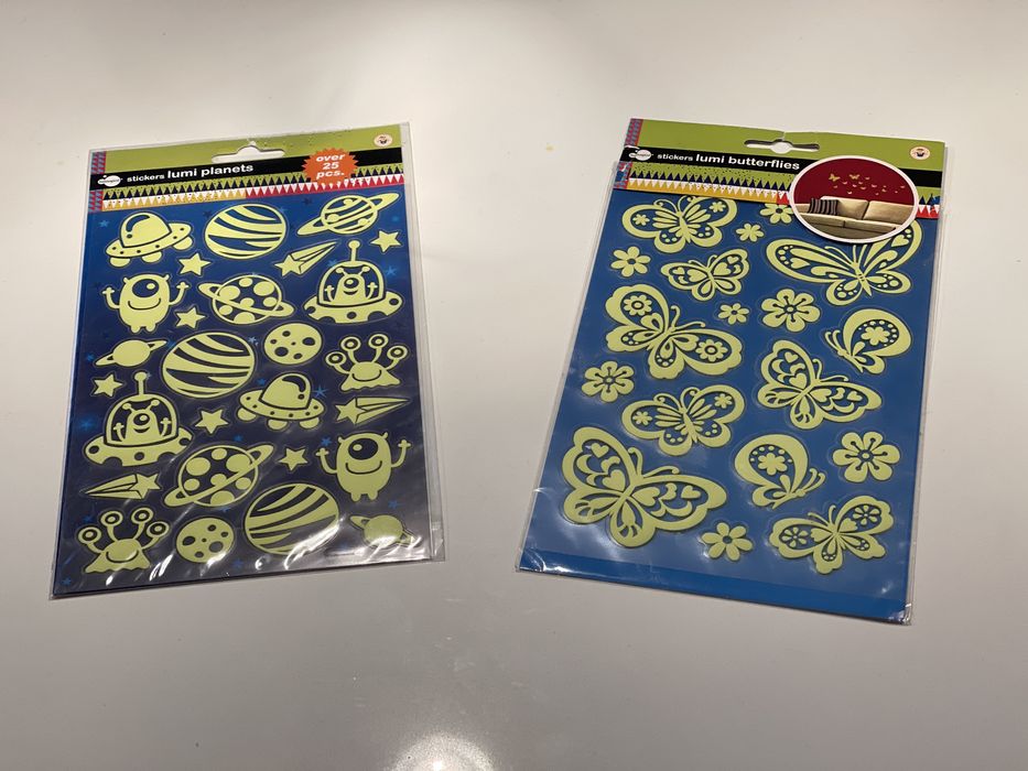 Autocolantes lumi planets