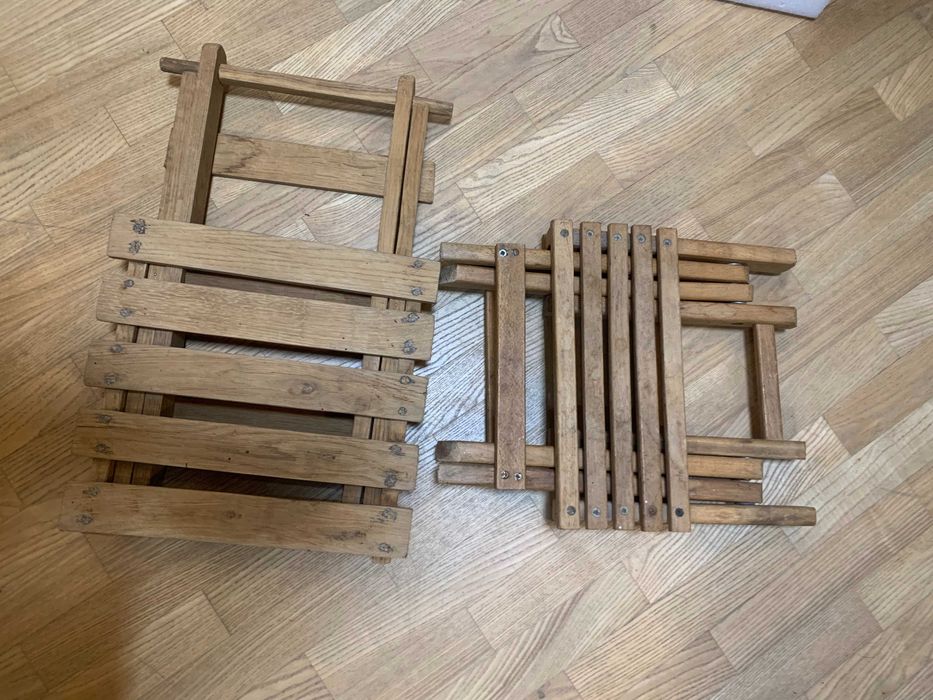 Стульчики раскладные   без спинки