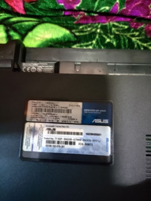 ноутбук Asus  K54L на запчасти