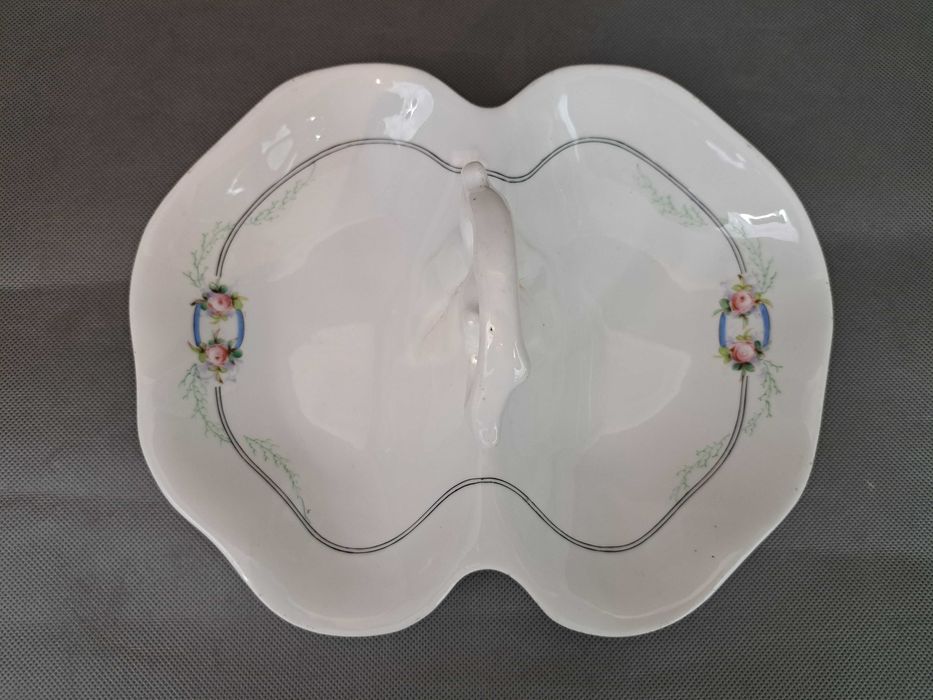 Kabaret, patera porcelanowa KPM Wałbrzych XIX w.