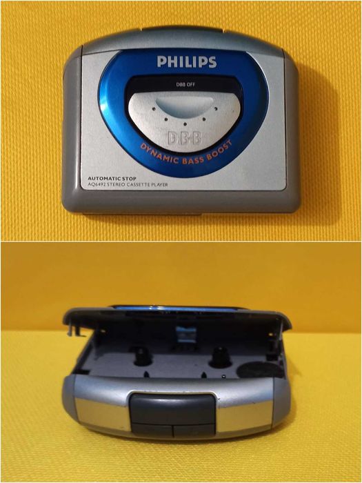 Кассетный плеер PHILIPS AQ6492 в комплекте с наушниками