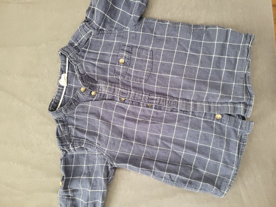 Koszula w kratkę H&M 86