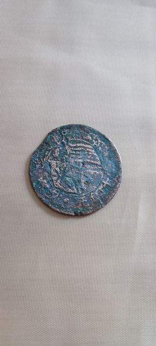 Moeda Antiga 10 Cash China 1912-1920 (Bandeiras Cruzadas)