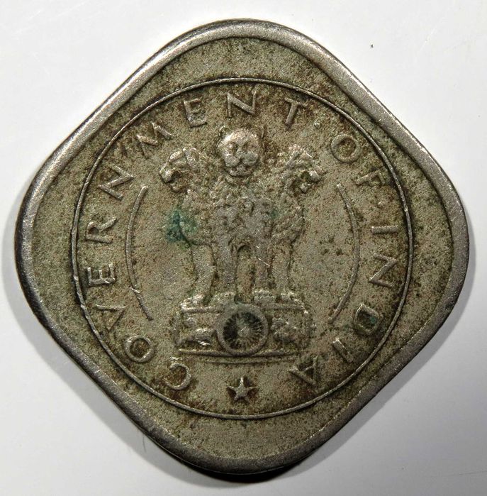 Moedas INDIA - Half, One e Two Annas 1950 ( preços individuais )